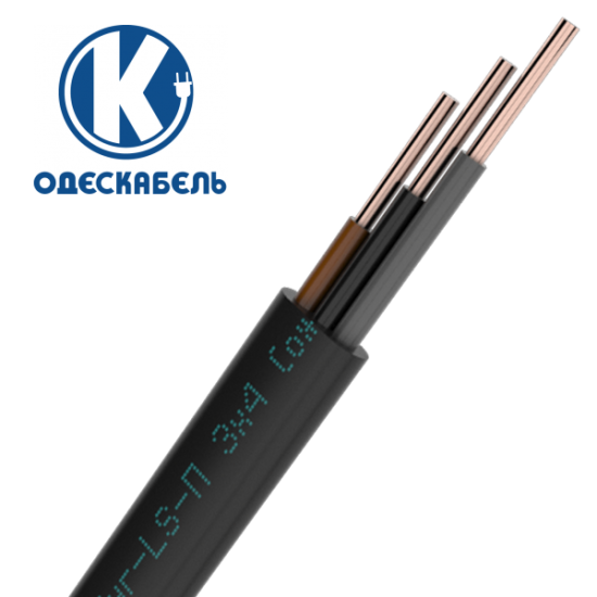 Кабель ВВГнг-LS-П 3*4 Одескабель