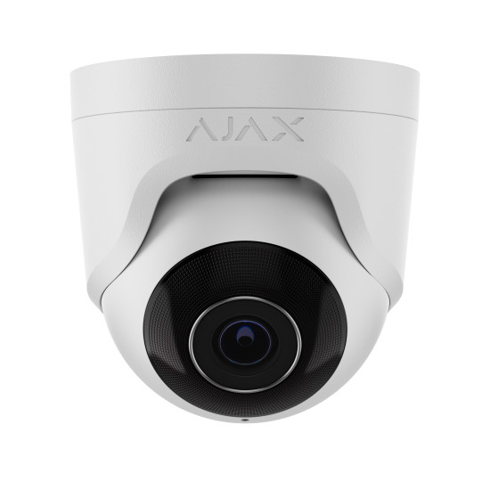 Дротова охоронна IP-камера Ajax TurretCam  White