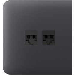 Бічна панель для вбудованої інтернет-розетки Ajax SideCover  Graphite