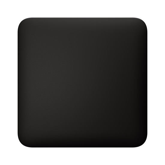 Заглушка монтажної коробки Ajax CoverPlate SoloCover  Black