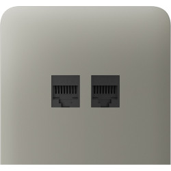 Бічна панель для вбудованої інтернет-розетки Ajax SideCover  vertical Olive
