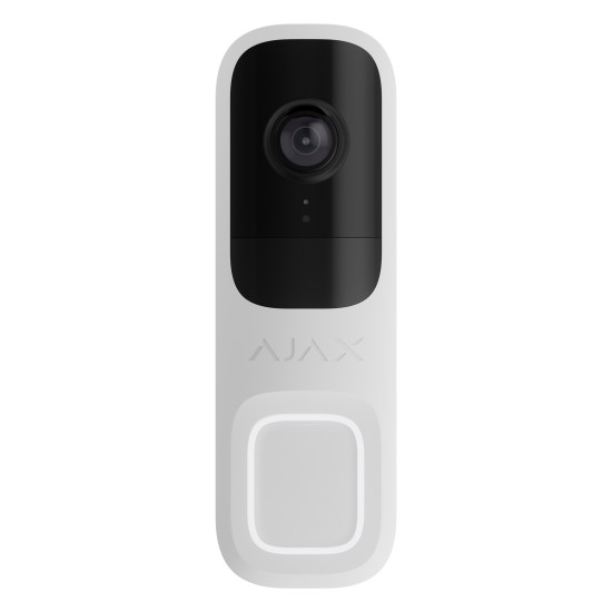 Відеодзвінок Ajax Doorbell White