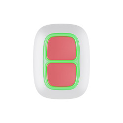 Бездротова екстрена кнопка Ajax DoubleButton White
