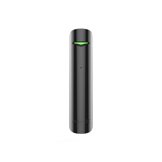 Бездротовий датчик розбиття скла Ajax GlassProtect Black