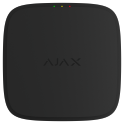 Бездротовий адресний пожежний сповіщувач точковий димовий Ajax EN54 FireProtect  Jeweller Black