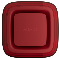 Бездротовий адресний пожежний оповіщувач світлозвуковий Ajax EN54 FireProtect  Jeweller Red