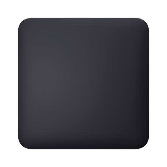 Заглушка монтажної коробки Ajax CoverPlate SoloCover  Graphite