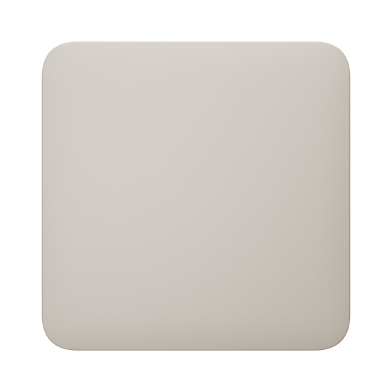 Заглушка монтажної коробки Ajax CoverPlate SoloCover  Ivory