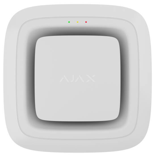 Бездротовий адресний пожежний оповіщувач звуковий Ajax EN54 FireProtect  Jeweller White