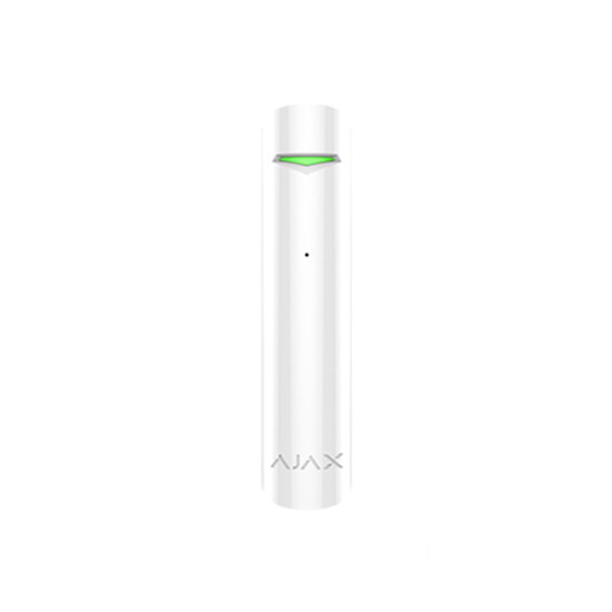 Бездротовий датчик розбиття скла Ajax GlassProtect White