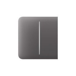 Бічна кнопка для двоклавішного вимикача Ajax SideButton  Grey