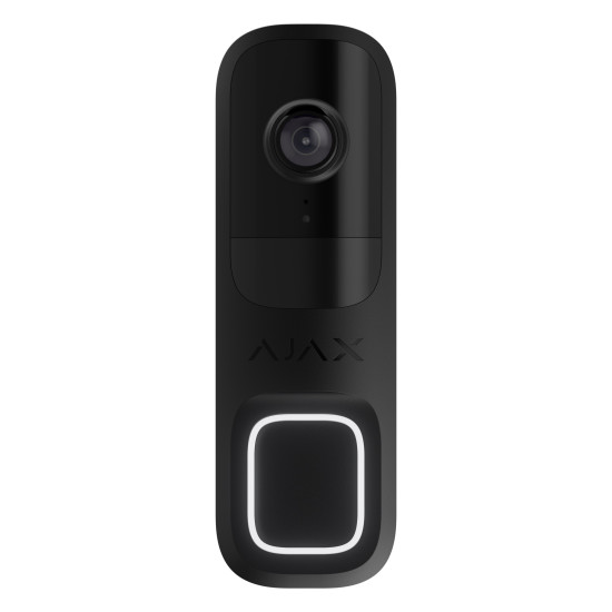 Відеодзвінок Ajax Doorbell Black