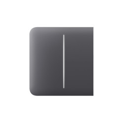 Бічна кнопка для двоклавішного вимикача Ajax SideButton  Graphite