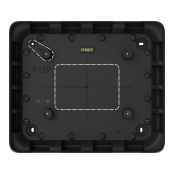 Монтажний бокс для підведення живлення до ППКП Ajax GlandBox Black
