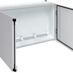 Чотирьохсекційна шафа Hager FR54S Univers IP55/II 800x1050x275мм (сірий)