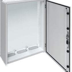 Трисекційна шафа Hager FR83S Univers IP55/II 1250x800x275мм (сірий)