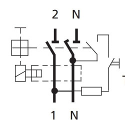 ПЗВ ETI 002062531 EFI-2 100/0.03 тип AC (10kA)