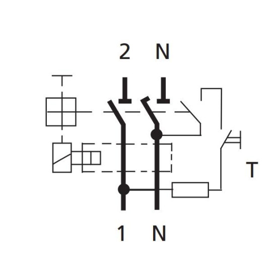 ПЗВ ETI 002062533 EFI-2 100/0.1 тип AC (10kA)