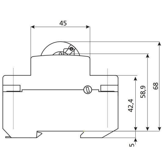 ПЗВ ETI 002062545 EFI-4 80/0.03 тип A (10kA)