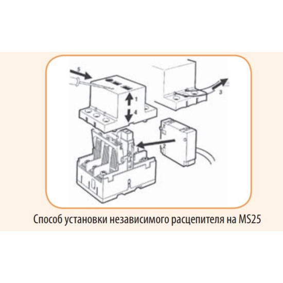 Незалежний розчіплювач ETI 004600170 A 220В