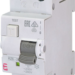 Диференціальний автомат ETI 002173107 KZS-2M B 32/0.03 тип AC (10kA)