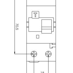 Диференціальний автомат ETI 002173422 KZS-2M C 10/0.3 тип A (10kA)