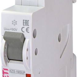 Диференціальний автомат ETI 002175856 KZS 1M SUP C 25/0.01 тип A (6kA) з верхнім підключенням