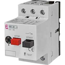 Автомат захисту двигуна ETI 004600080 MS25-4