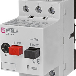 Автомат захисту двигуна ETI 004600080 MS25-4
