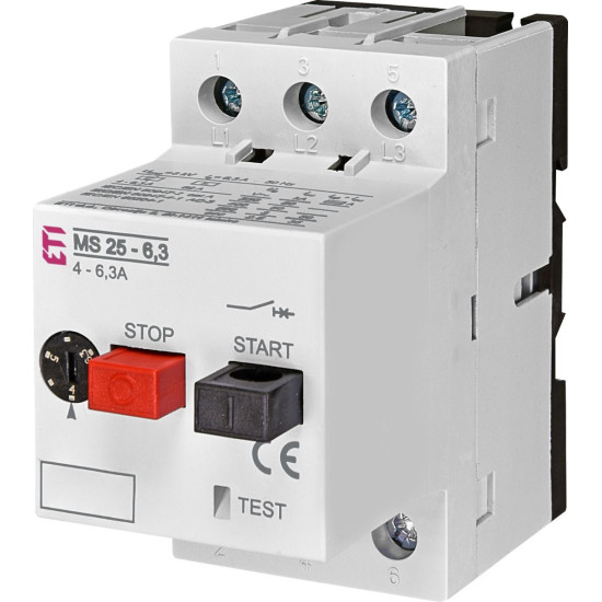 Автомат захисту двигуна ETI 004600090 MS25-6.3