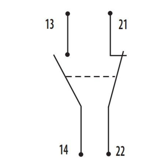 Блок-контакт ETI 004600130 PS 11 (NO+NС)