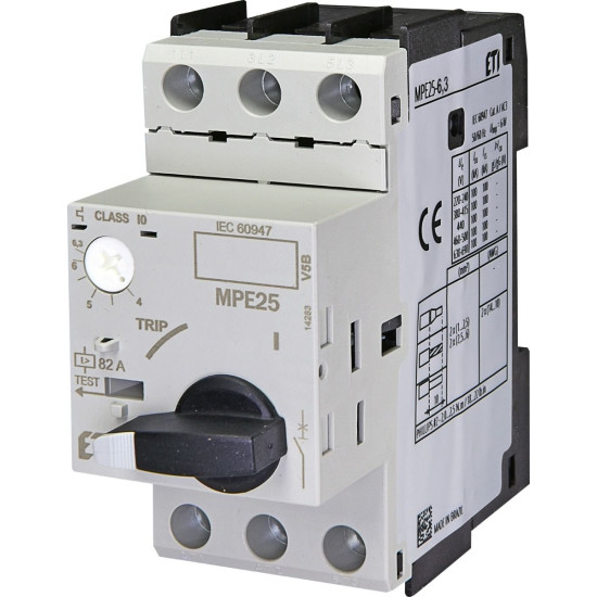 Автомат захисту двигуна ETI 004648009 MPE25-6.3