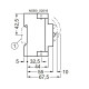Автомат захисту двигуна ETI 004646618 MSP0-0.6 (0.12-0.18 kW 0.4-0.6A)