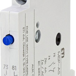 Аварійний блок контактів ETI 004646617 MSP-AS (1НО+1НЗ 3А 230V)
