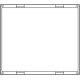 Порожній блок Hager UD32F1 Univers 450x500мм