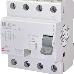 ПЗВ ETI 002062145 EFI-4 80/0.03 тип AC (10kA)