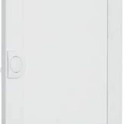 Пластикові двері Hager VZ123W Volta для 3-рядного мультимедійного щита внутрішня установка (білі)
