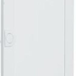 Пластикові двері Hager VZ125W Volta для 5-рядного мультимедійного щита внутрішня установка (білі)