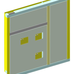 Екран монтажного боксу Білмакс Б00023970 BW 6 5.10 BOX Wall