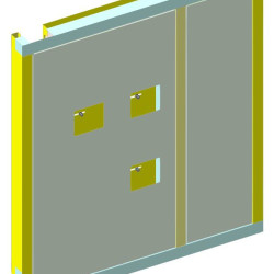 Екран монтажного боксу Білмакс Б00012486 BW 5.6 BOX Wall