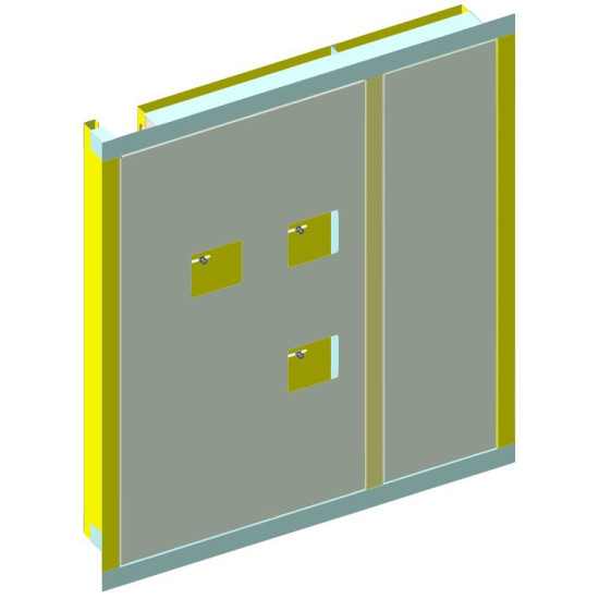 Екран монтажного боксу Білмакс Б00012492 BW 8.8 BOX Wall