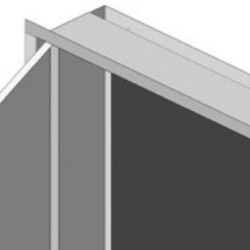 Козирок монтажного боксу Білмакс Б00014495 BW-2 5.1 5 BOX Wall
