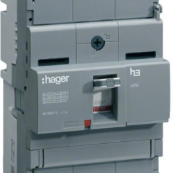 Корпусний роз'єднувач Hager HCB250H x250 In= 250А 3P