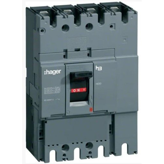 Корпусний роз'єднувач Hager HCD400H h400-h630 In= 400А 3P