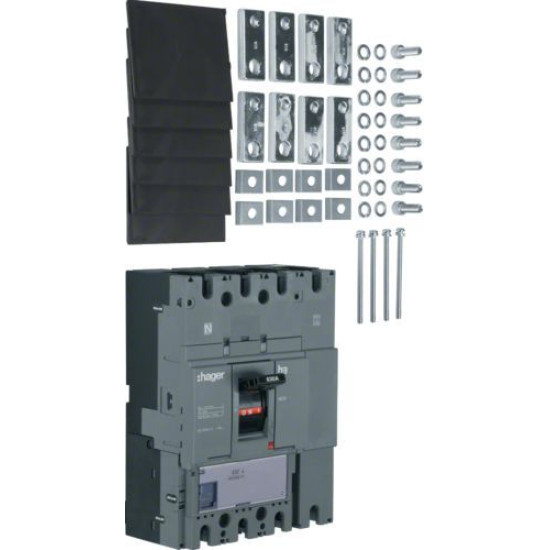 Корпусний роз'єднувач Hager HCD631H h400-h630 In=630А 4P