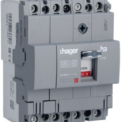 Автоматичний вимикач Hager HDA161L x160 In=160А 4P 18кА