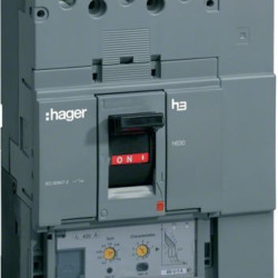 Автоматичний вимикач Hager HED631H h630 In=630А 4P 70кА LSI