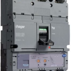 Автоматичний вимикач Hager HEE800H h1000 In=800А 3P 70кА LSI