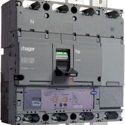 Автоматичний вимикач Hager HEE971H h1000 In=1000А 4P 70кА LSI