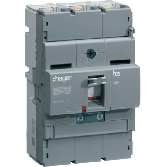 Автоматичний вимикач Hager HNB125H x250 In=125А 3P 40кА
